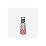 Decathlon Quechua Outdoor Paslanmaz Çelik Termos, 0,5 L, Desenli, Beyaz - Turuncu