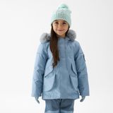 Decathlon Quechua SH500 Mountain Mavi Çocuk Outdoor Kışlık Mont