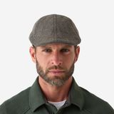Decathlon Solognac Avcılık ve Doğa Gözlemi Bej Tweed Plate 58 cm Unisex Kasket Şapka