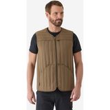 Decathlon Solognac Erkek Avcı Yeleği Bej 100% Polyester Kumaş ile Çok İşlevli Avcılık ve Doğa Gözlemi - Kahverengi