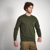 Decathlon Solognac Erkek Kazak - Avcılık Ve Doğa Gözlemi - Yeşil - 100 - 3XL - Koyu Haki