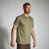 Decathlon SOLOGNAC Erkek Outdoor Tişört - Avcılık ve Doğa Gözlemi - Yeşil - 100 - Haki - Yeşil