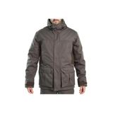 Decathlon Solognac Erkek Su Geçirmez Avcı Mont, Kışlık, Kapüşonlu, Yeşil, S Beden