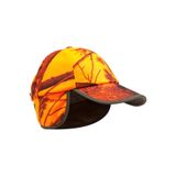 Decathlon Solognac Kamuflaj Kep Şapka, Turuncu, Unisex, Avcılık ve Doğa Gözlemi