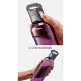 Decathlon Su Matarası / 0,8 Litre Kolay Kullanım Su Matarası Mor