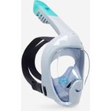 Decathlon Subea Çocuk Su Altı Keşif Maskesi Açık Mavi 6/10 Yaş Easybreath Kuru Şnorkel ve Panoramik Görüş