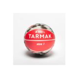 Decathlon Tarmak K100 Sünger 1 Numara Kırmızı Gri Çocuk Basketbol Topu