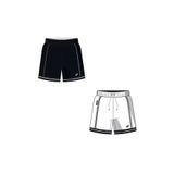 Decathlon Tarmak Yetişkin Çift Taraflı Basketbol Şortu - Siyah/beyaz - 500
