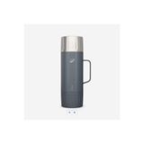 Decathlon Termos - Paslanmaz Çelik - 1,5 L 12,5 Cm X 29 Cm Çap Siyah Quechua Gri