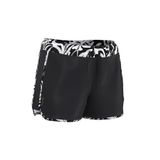 Decathlon Tini Siyah Beyaz Desenli Kadın Kısa Deniz Şortu Boardshort