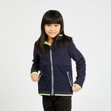 Decathlon TRIBORD Çocuk Çift Taraflı Polar Mont - Lacivert / Neon Sarı - Sailing 500 - 4 Yaş - Siyah - Sarı