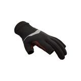 Decathlon Tribord Çocuk Yelkenli Eldiveni, Neopren, Siyah/Bayrak Kırmızısı, 8-10 Yaş