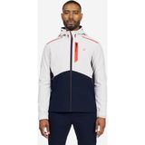 Decathlon Tribord Erkek Rüzgar Kesen Softshell Mont - Açık Gri/Siyah - Nefes Alabilir Kumaş Özelliği 500 - Beyaz - Lacivert