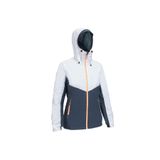 Decathlon Tribord Sailing 100 Beyaz Gri Su Geçirmez Kadın Yelkenli Montu