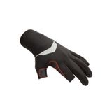 Decathlon Tribord Yetişkin Yelkenli Eldiveni, 1mm Neopren, Siyah/Bayrak Kırmızısı, S/M