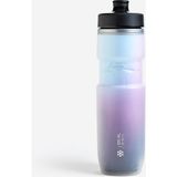 Decathlon Van Rysel 600 ml Isı Yalıtımlı Matara, BPA İçermez, Spor ve Kamp Kullanımı için Uygun - Mor - Mavi