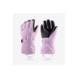 Decathlon Wedze Çocuk Kayak Eldiveni - Geri Dönüştürülmüş Malzeme - 6/14 Yaş - Lila - Gl 500