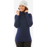 Decathlon Wedze Kadın Termal Üst Kayak Içliği Lacivert Bl 500 2XL Isı Yalıtımı ve Teri Dışarı Atma Özelliği