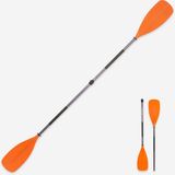 Decathlon X100 2 Parçalı Turuncu 215 cm Ayarlanabilir Simetrik Kano Küreği