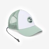 Decathlon Yelkenli Şapkası - Beyaz/Yeşil - 500