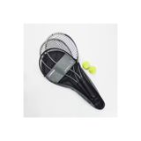 Decathlon Yetişkin Tenis Seti, 2 Raket, 2 Top, Kılıf, Siyah