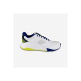 Decathlon Yetişkin Voleybol Ayakkabısı, Beyaz/Gece Mavisi/Neon Lime Yeşili, 43 Beden, Comfort