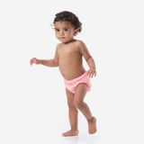 Decathlon Yıkanabilir Bebek Bezi/Bikini Altı - Pembe - Çiçek Desenli