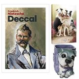Deccal - Friedrich Nietzsche ve Dekoratif Köpek Kalemlik - Neşeli Dostlar Planlama Defteri