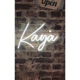 DECCOR EVİM 4 Karakter Isimli Neon Led Işıklı Yazı