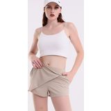 Dechival Kadın Sporcu Şort Etek-Tenis-Antreman Şortu /Women Athlete Shorts Skırt/Qadın İdman Yubka-Şort