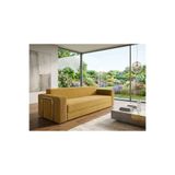 DECHOME 236x80 cm Yatak Olabilen Sünger Kanepe | Fitilli Kadife Kumaş, 22 DNS Orijinal Sünger, 5 Metal Destekli, Yıkanabilir Kılıf