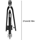Decisive 6 Inç Uçak Güvenlik Teli Büküm Pensesi Seti Kilit Büküm Twister Aracı/15 M Rulo 0.7mm Paslanmaz Çelik Emniyet Kilidi Tel (Yurt Dışından) - Mekanik El Aletleri