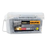 Deck Plus Eclipse Gizli Güverte Bağlantı Elemanları, Güverte Vidaları, Ahşap Vidaları, Paslanmaz Çelik, Gri, 360'lı Paket