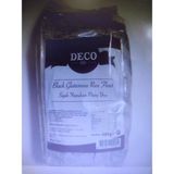 Deco Black Glutinous Rice Flour 500 gr – Siyah Yapışkan Pirinç Unu – Mochi & Asya Tatlıları Için - 2,5 kg