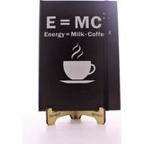Deco Elit Lastikli Çizgisiz Sert Kapak Emc2 Defter