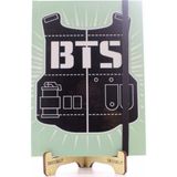 Deco Elit Lastikli Noktalı Sert Kapak Bts Defter