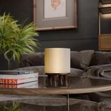 DECO FABRICA Modern Mocha Formlu Masa Lambası – Minimalist Dekoratif Abajur | Kahve Köşesi ve Mutfak için Sıcak Aydınlatma