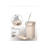 Deco Home Arow Magıc Mop Pro Tablet Mikrofiber Mop Temizlik Seti Yedek Bezli