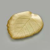 Deco Maja Dekoratif Tabak - Gold - 28 Cm