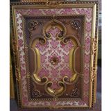 Deco Market Decogold 90*120 cm Kahve Eskitme Saray Tavan Göbek