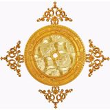 Deco Market Paket 60 cm Oval Saray Tavan Göbek Motifli Tavan Dekorasyon