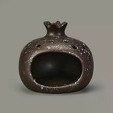 Deco Melograno Buhurdanlık - Siyah - 10 Cm