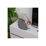 Deco Moena Dekoratif Tabak - Gümüş - 44X19 Cm