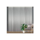 DECO PERDE Düz İnce Çizgili Tül Perde Seyrek Pile (1'e 2 Pile) Kırık Beyaz Kırık Beyaz 430 x 260