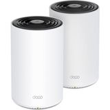 Deco PX50(2-PACK), AX3000 + G1500, 1 Ghz Cpu, Powerline/mesh, Yapay Zeka Desteği, Gigabit Portları, 150 Cihaza Kadar Bağlantı, 420 M² 'ye Kadar Kapsama, Powerline Mesh Wifi 6 Sistemi