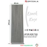 DECOALA Mdf Ahşap Akustik Duvar Paneli 60 X 275 Cm - Açık Taş