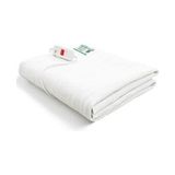 Decobella Omak Tek Kişilik Elektrikli Alt Battaniyesi 90X145 Beyaz Yumuşak Doku ile Konforlu Isı Sağlar - 90 x 145 cm