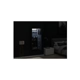 DECOBOX Paris Led Aydınlatmalı Boy Aynalı Takı Dolabı Kilitli