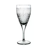 Decocia Kesme Kristal Beyaz Ve Rose Şarap Kadeh 6 Adet 230Cc