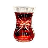 Decocia S03 6lı Çay Bardağı 135cc Mira Desenli